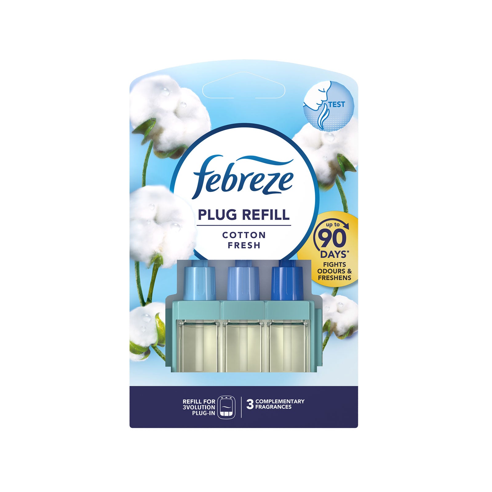 Febreze Plug 3Volution Refill Cotton Fresh 20ML Febreze Plug 3Volution Refill Cotton Fresh 20ML
